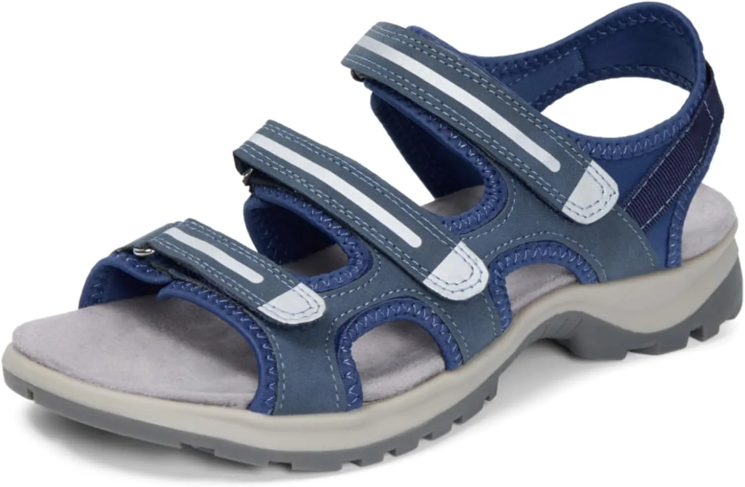 UBFEN Womens Hiking Sandals Comfortable Walking Arch Support Adjustable Straps Breathable and Durable for Outdoor Adventures Travel Beach