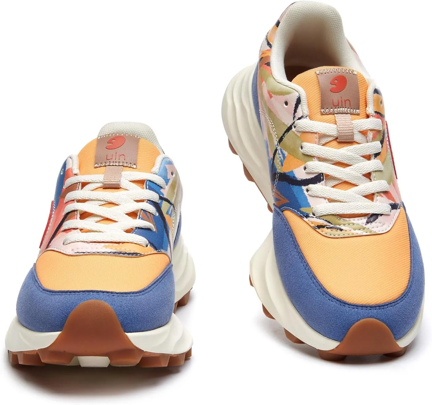 UIN Women's Fashion Sneakers Walking Art Travel Shoes Benidorm