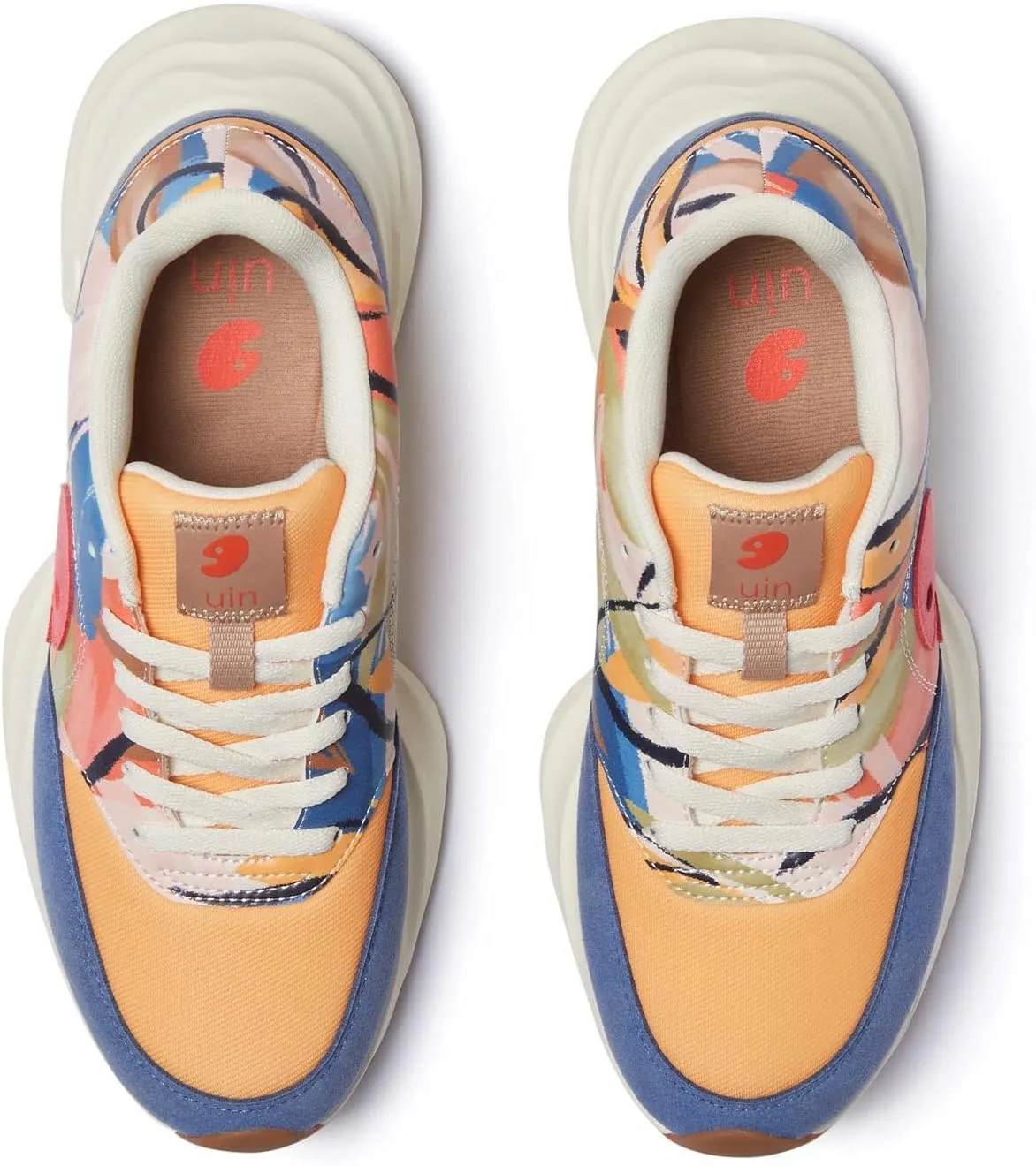 UIN Women's Fashion Sneakers Walking Art Travel Shoes Benidorm