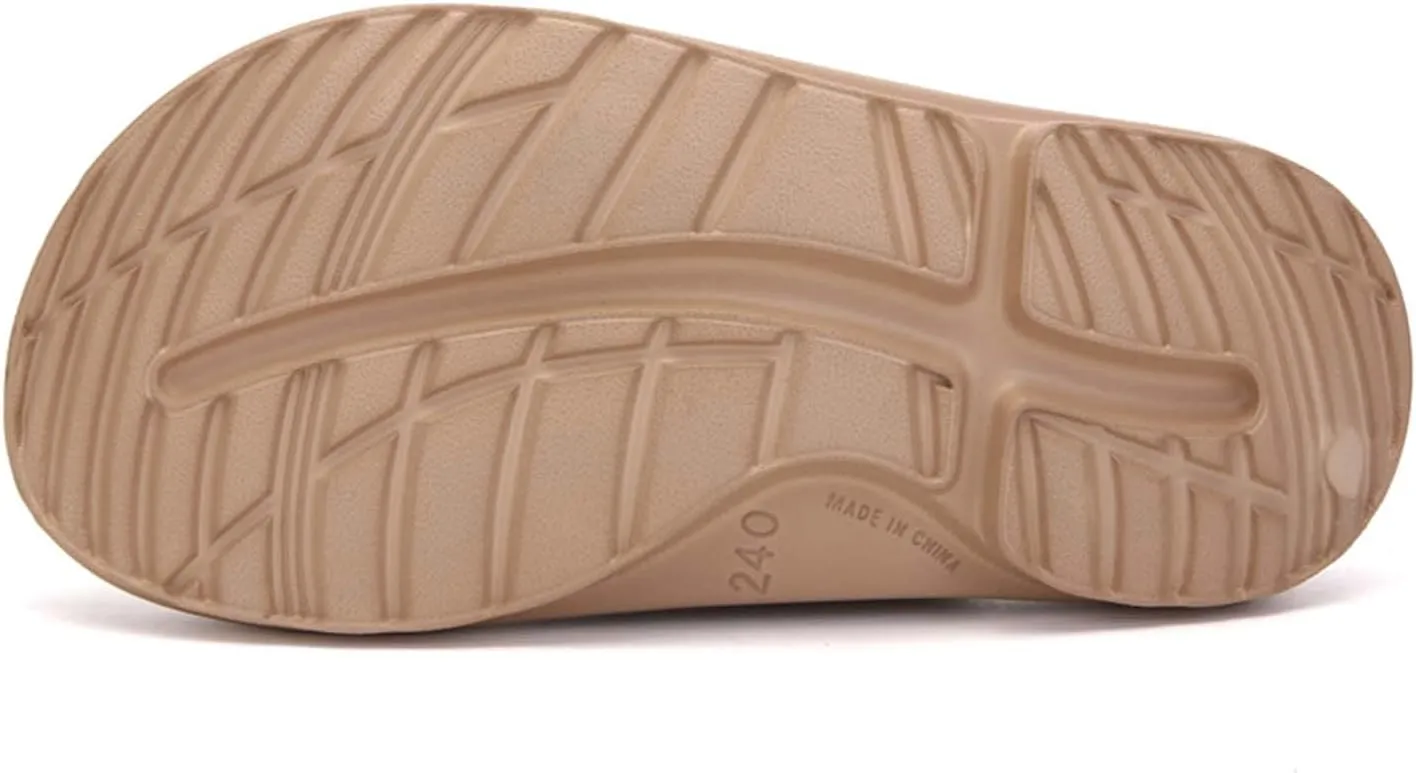 Unisex Flat Slide Sandals Platform Slippers Comfort Footbed Adjustable Slides Double Buckle Slip On EVA Summer Shoes