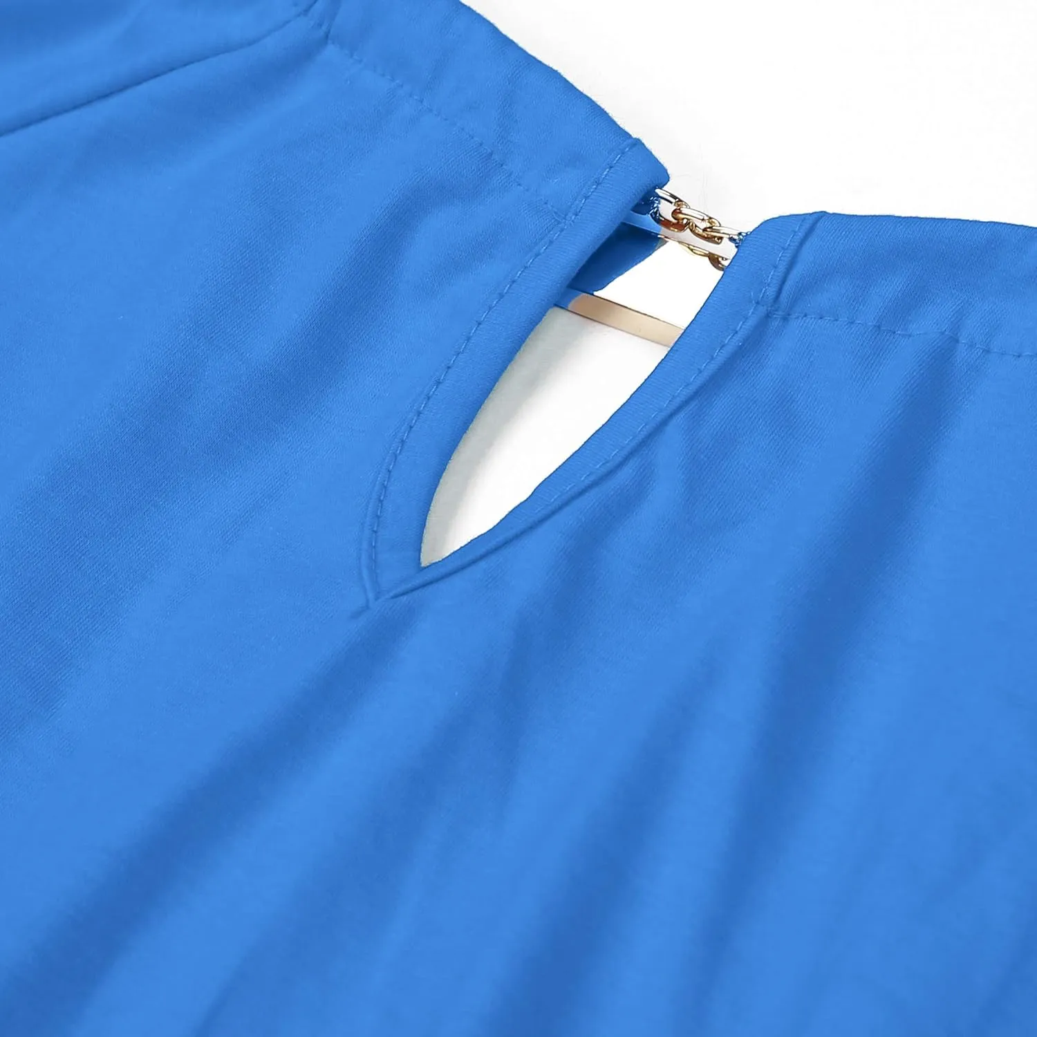 USGreatgorgeous Women’s Open Cold Shoulder Slim Fit Short Sleeve Tee Shirt Casual Blouse Tops