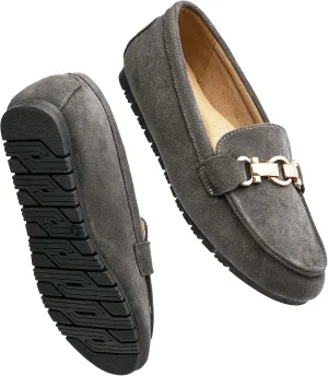 VERDASCO Women's Loafers Comfort Slip-Ons Flat Work Shoes Casual Moccasins Penny Loafers Lady Dress Shoes