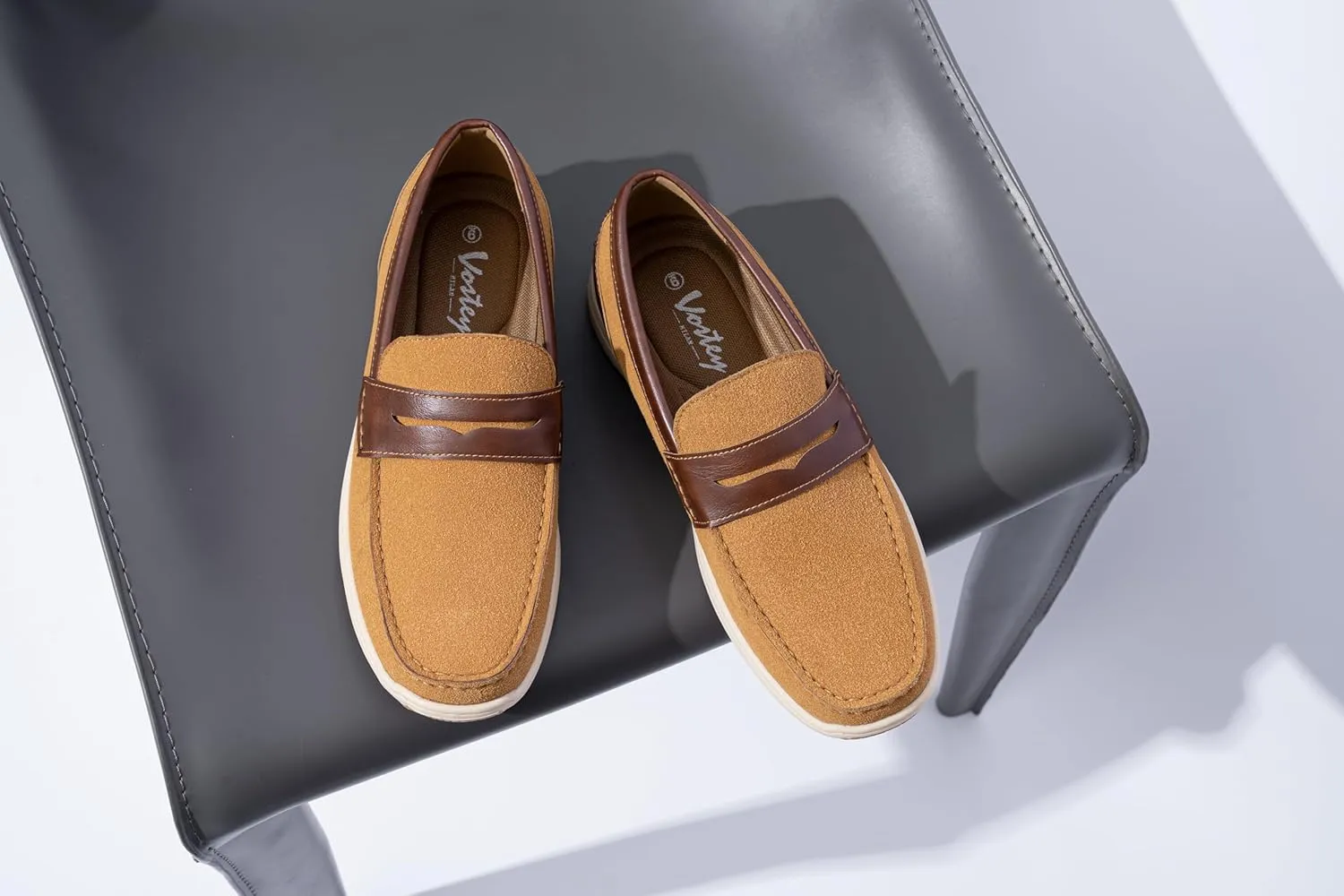 Vostey Men's Loafers Slip on Shoes Loafers Driving Loafers Casual Penny Loafers for Men