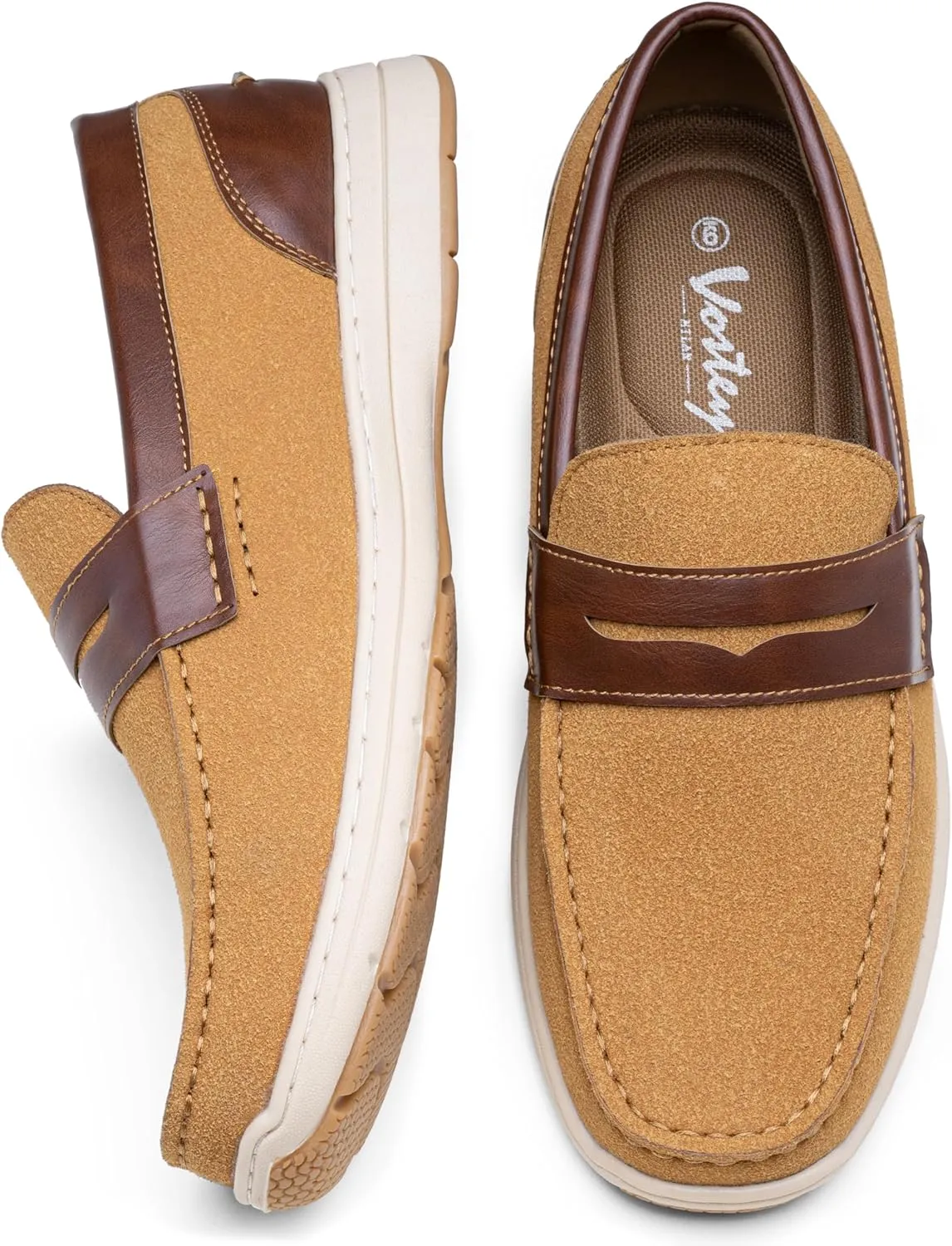 Vostey Men's Loafers Slip on Shoes Loafers Driving Loafers Casual Penny Loafers for Men