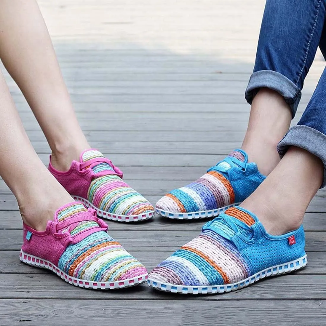 WENJHEN Men Flats Espadrilles Canvas Shoes Loafers Athletic Knitted Casual Plims