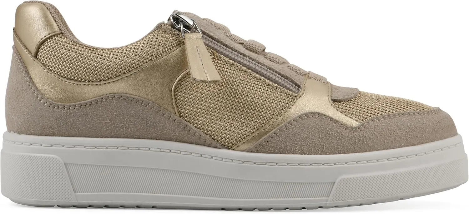 WHITE MOUNTAIN Women's Uplit Lace-Up Sneaker