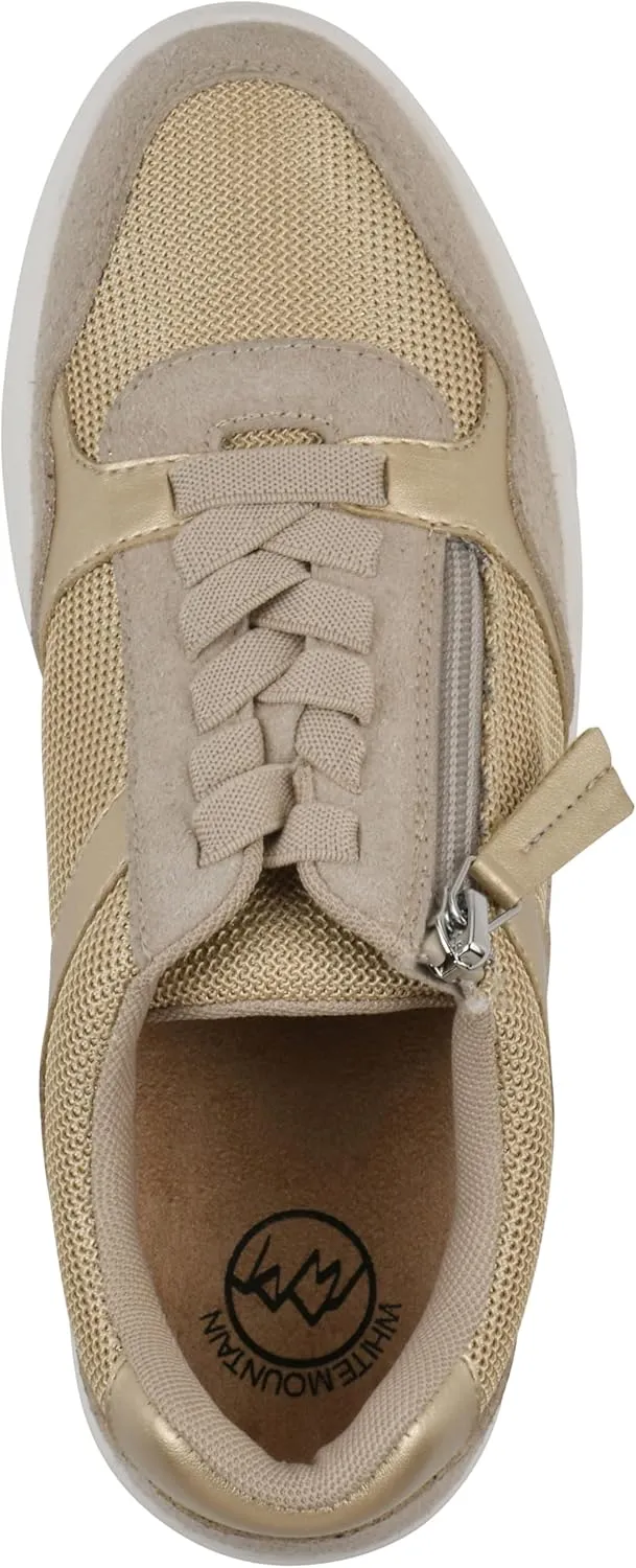 WHITE MOUNTAIN Women's Uplit Lace-Up Sneaker