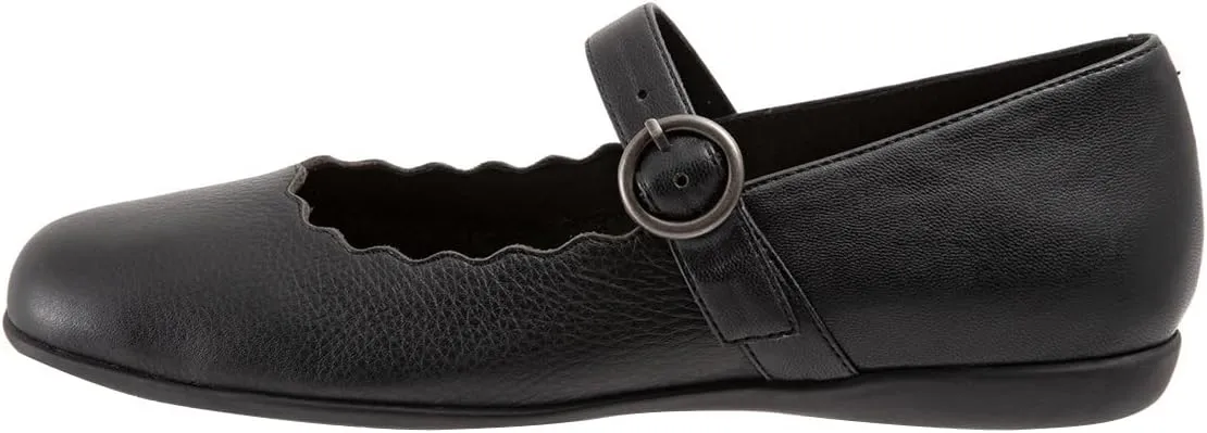 Women Adjustable Single Strap Buckle Classic Mary Jane Flats Square Toe Comfy Insole Daily Walking Casual Shoes Size 4-16 US