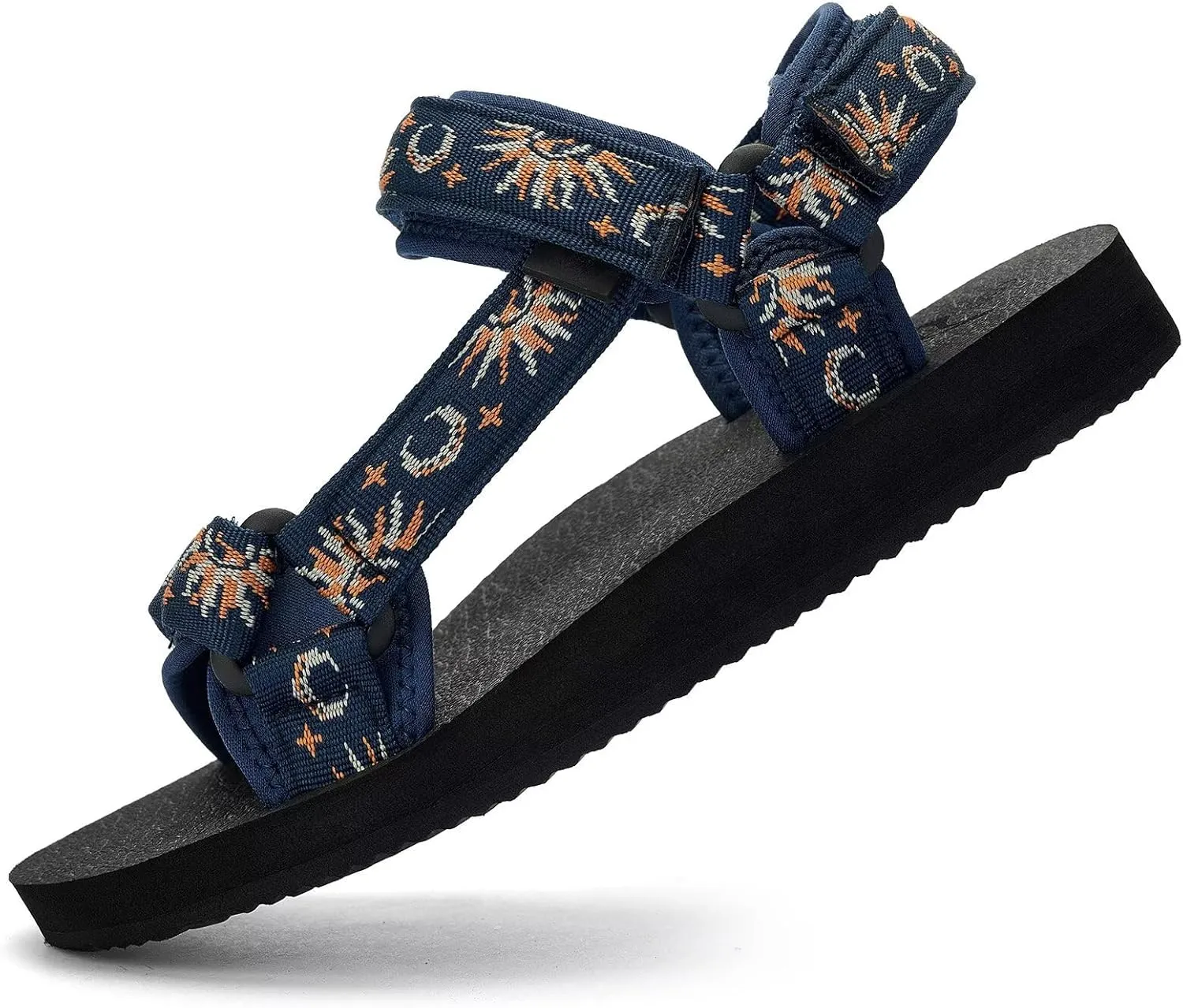 Women Hiking Sandals Casual Lightweight Water Sandal With Arch Support Yoga Mat Insole Outdoor Sport Beach Shoes