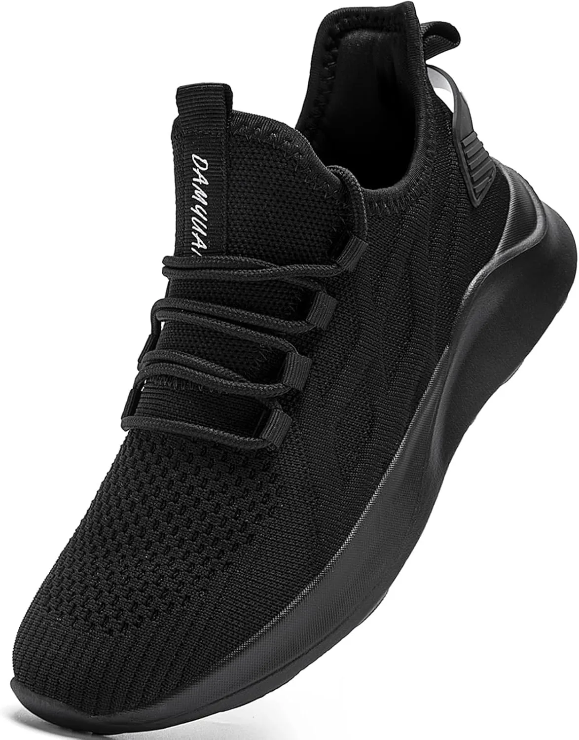 Women Tennis Running Shoes Walking Slip on Summer Gym Workout Athletic Comfortable Sneakers Black