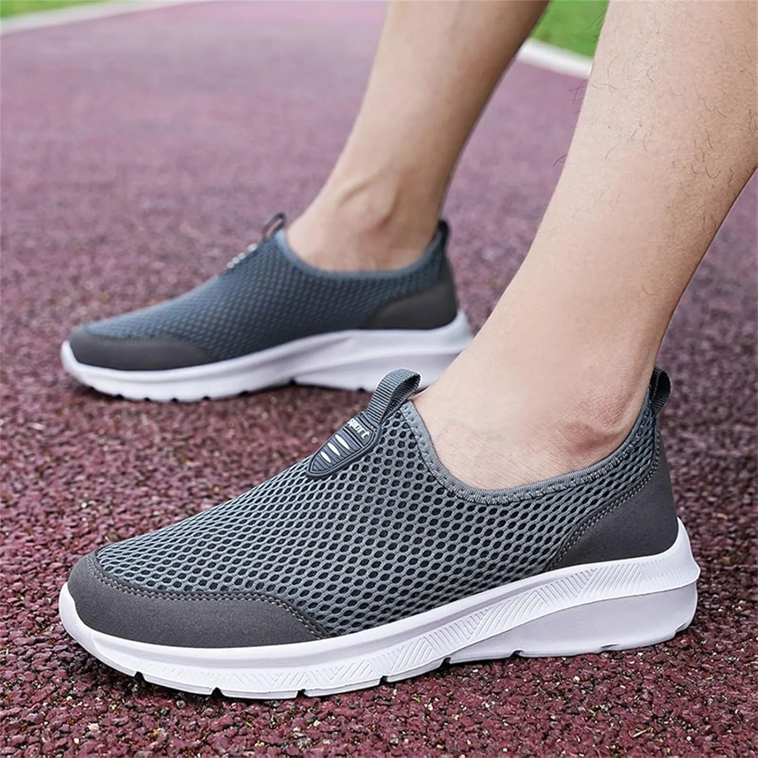 Women's Athletic Walking Shoes Slip On Casual Mesh Walking Shoes Women Arch Support Men's Casual Shoes Fashion Sneakers 2025 White Tennis Shoe Loafers Dress Shoe