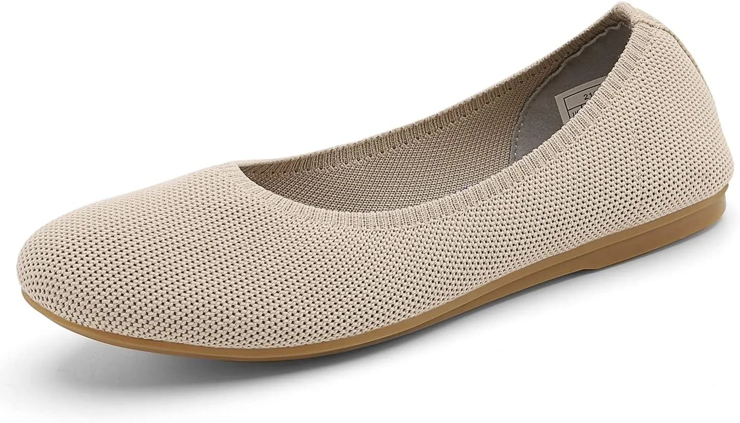 Women's Ballet Flat Dressy Casual Knit Shoes Round Toe Women Mesh Flats