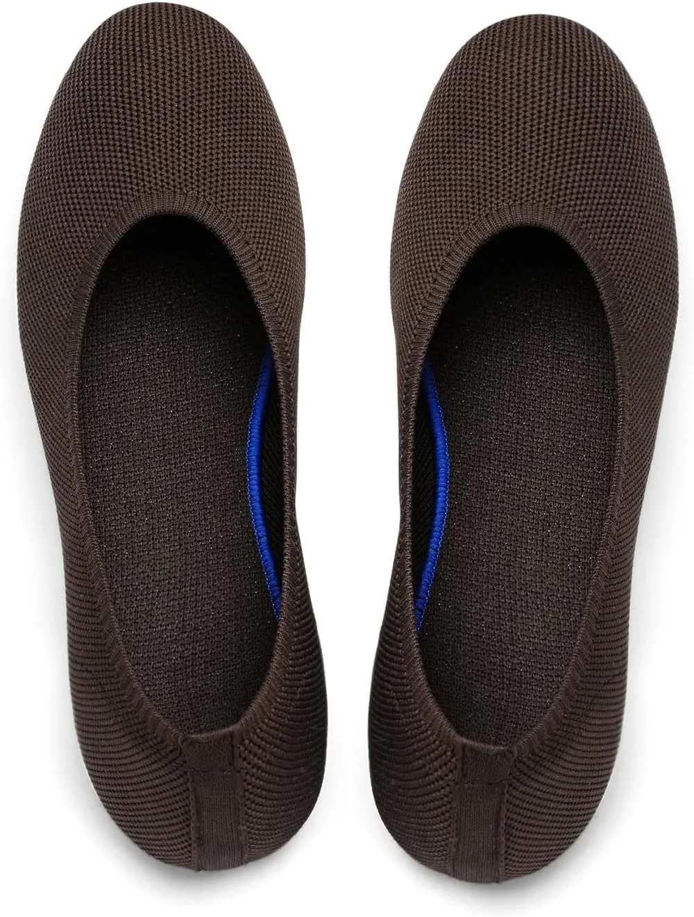Women's Ballet Flat Dressy Casual Knit Shoes Round Toe Women Mesh Flats