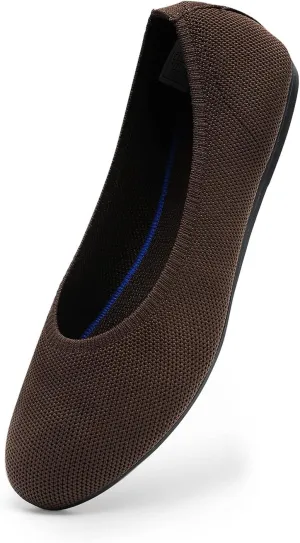 Women's Ballet Flat Dressy Casual Knit Shoes Round Toe Women Mesh Flats