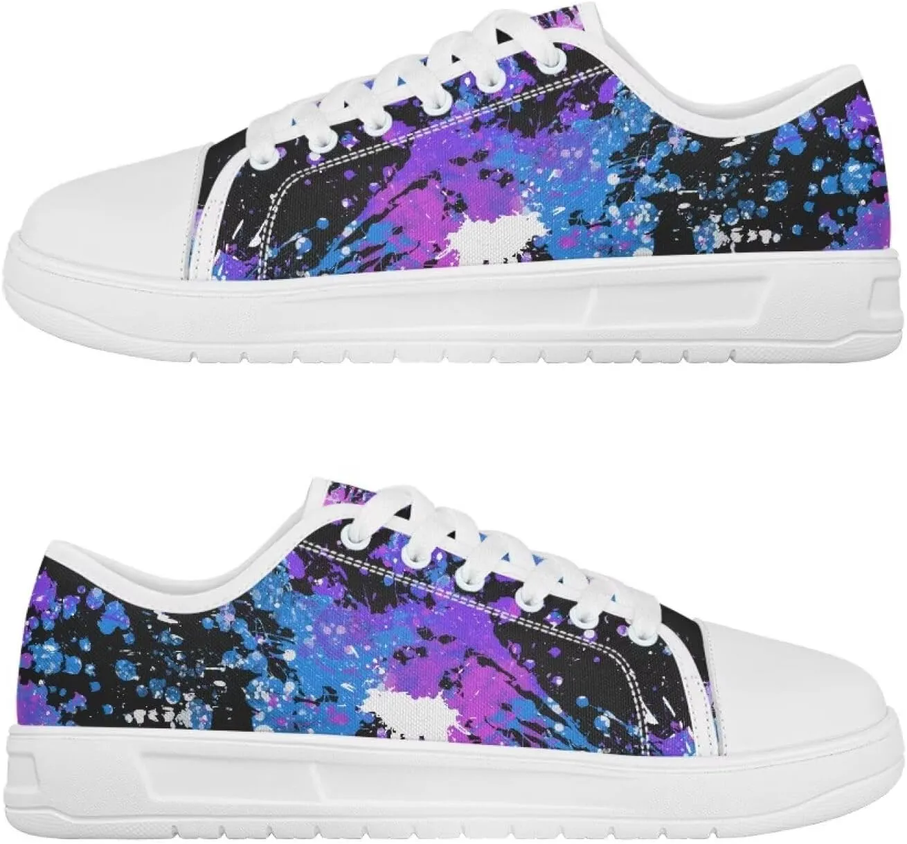 Womens Loafers Shoes Casual Slip-On Canvas Shoes Breathable Sneakers for Women Low Top Sneakers 5.5-13.5