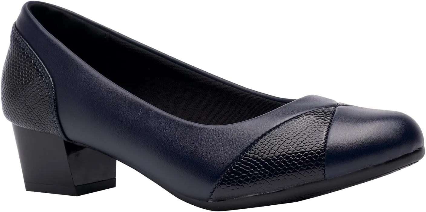 Women's Orthopedic Loafers Comfortable Low Heel Slip On Dress Shoes with Arch Support for All Day Comfort