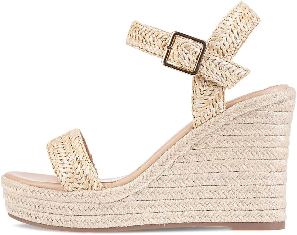 Women's Platform Sandals Wedge Ankle Strap Open Toe Sandals
