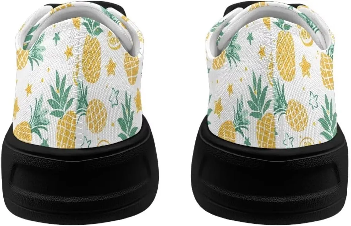Women's Slip On Canvas Tennis Shoes Low Top Fashion Sneakers Casual Flats Walking Shoes Comfy Loafers US 5.5-13.5
