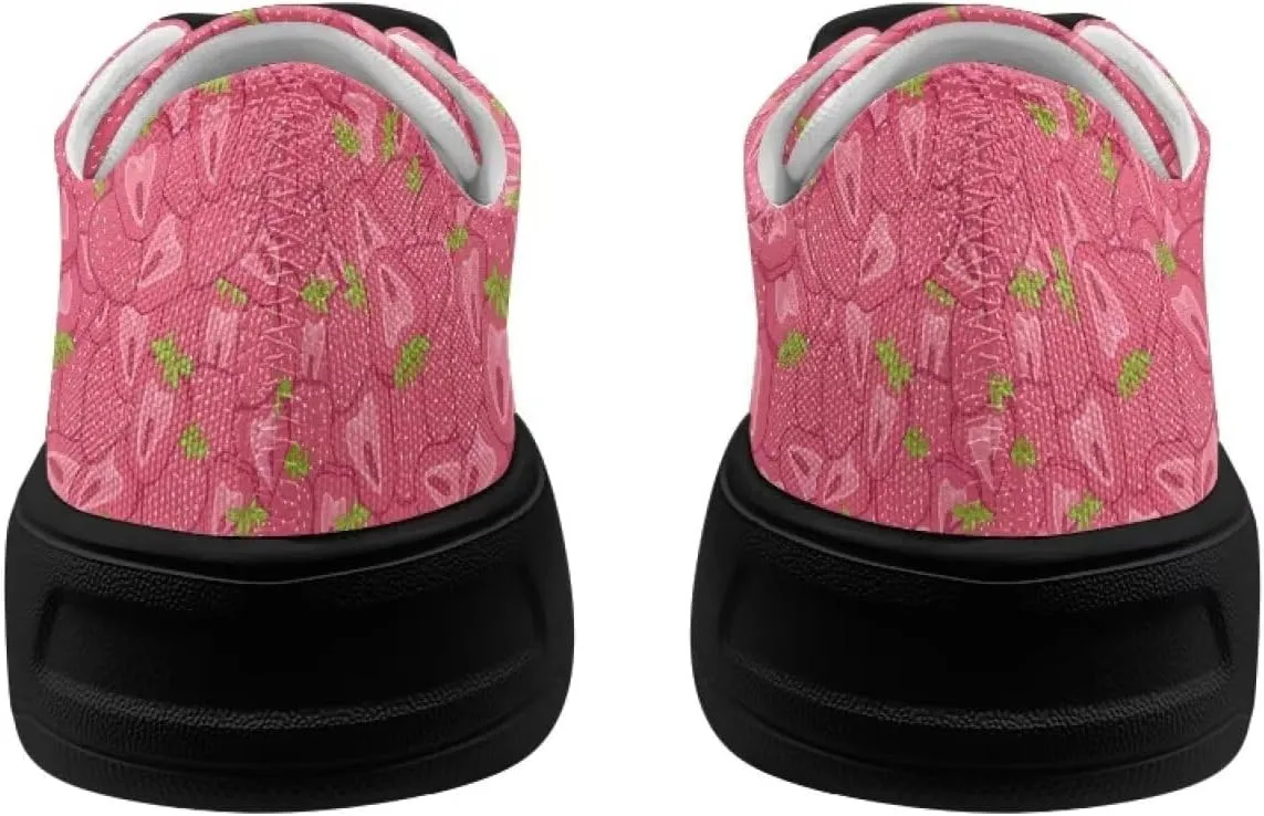 Women's Slip On Canvas Tennis Shoes Low Top Fashion Sneakers Casual Flats Walking Shoes Comfy Loafers US 5.5-13.5