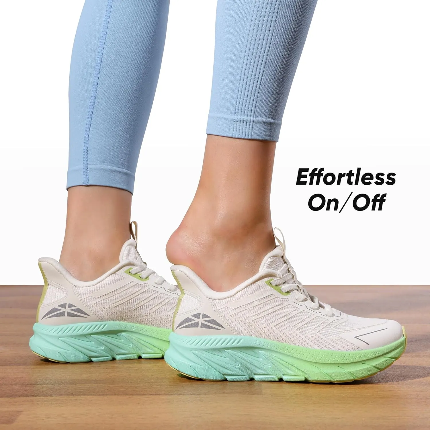 Women's Slip On Walking Shoes Running Comfortable Tennis Breathable Non Slip Athletic Gym Workout Cross Training Fashion Sneakers