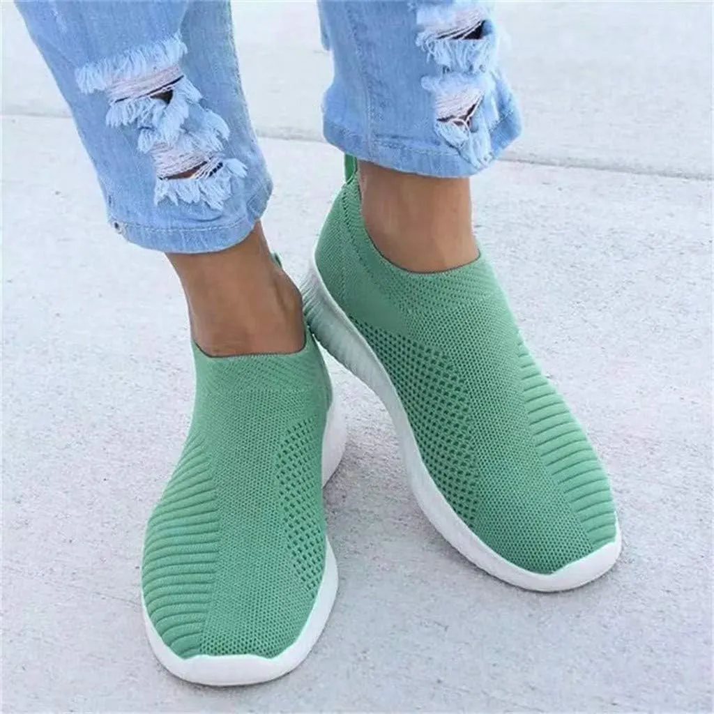 Womens Walking Shoes Sock Casual Ladies Fashion Sneakers Tennis Shoes Womens Casual Women Casual Shoes Walking Sneakers Platform Tennis Shoe Loafers Casual Slip On