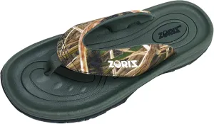 ZORIZ Mossy Oak Golf Sandals for Women and Men, Thong Flip Flops With Removable Spikes, Golf Footwear With Deeper Heel Cup and Higher Sidewalls for Comfort